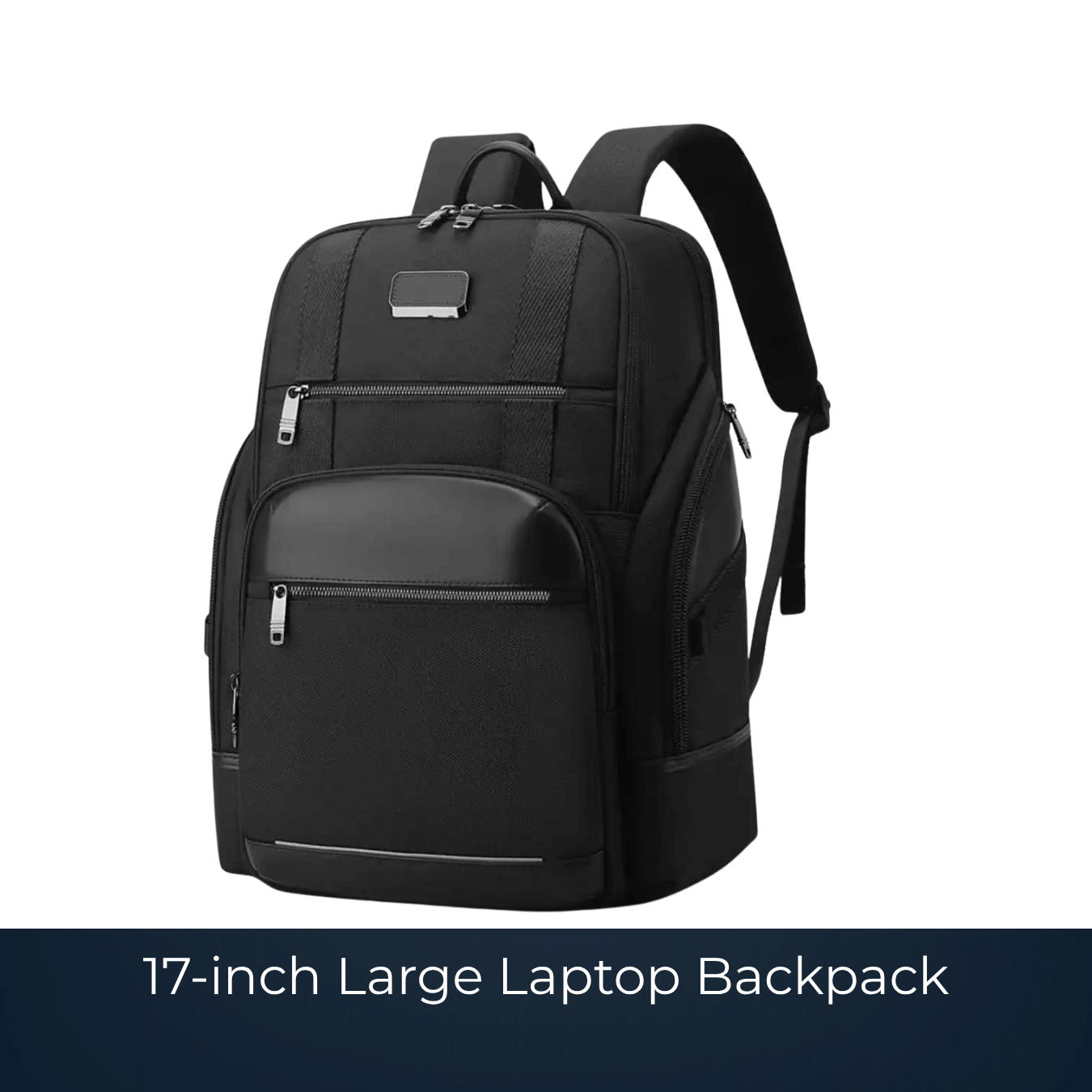 Custom 17-inch large laptop backpack manufactured by Bags2Crown Mumbai