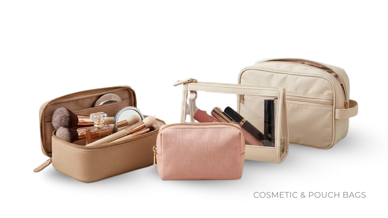 Corporate branded cosmetic and pouch bags manufacturer in Mumbai, India