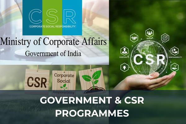 Government and CSR distribution programmes