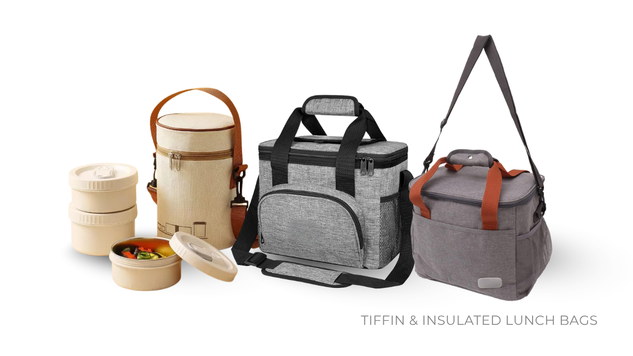 Corporate branded tiffin and insulated lunch bags manufacturer in Mumbai, India