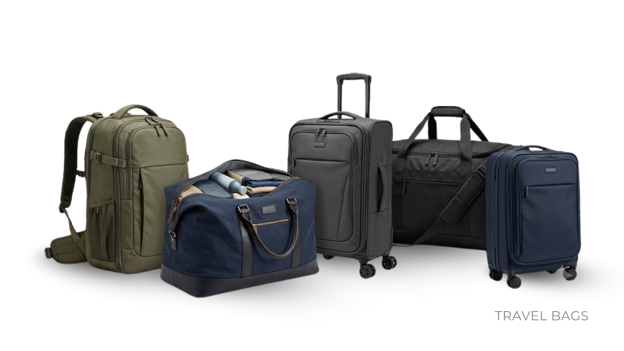 Custom travel bags manufactured in bulk by BAGS2CROWN, Mumbai