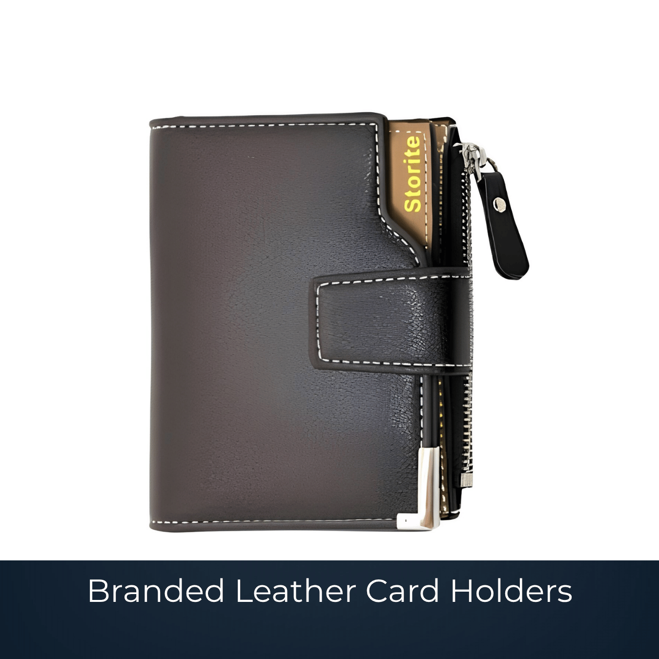 Branded leather card holder for corporate gifting by Bags2Crown Mumbai