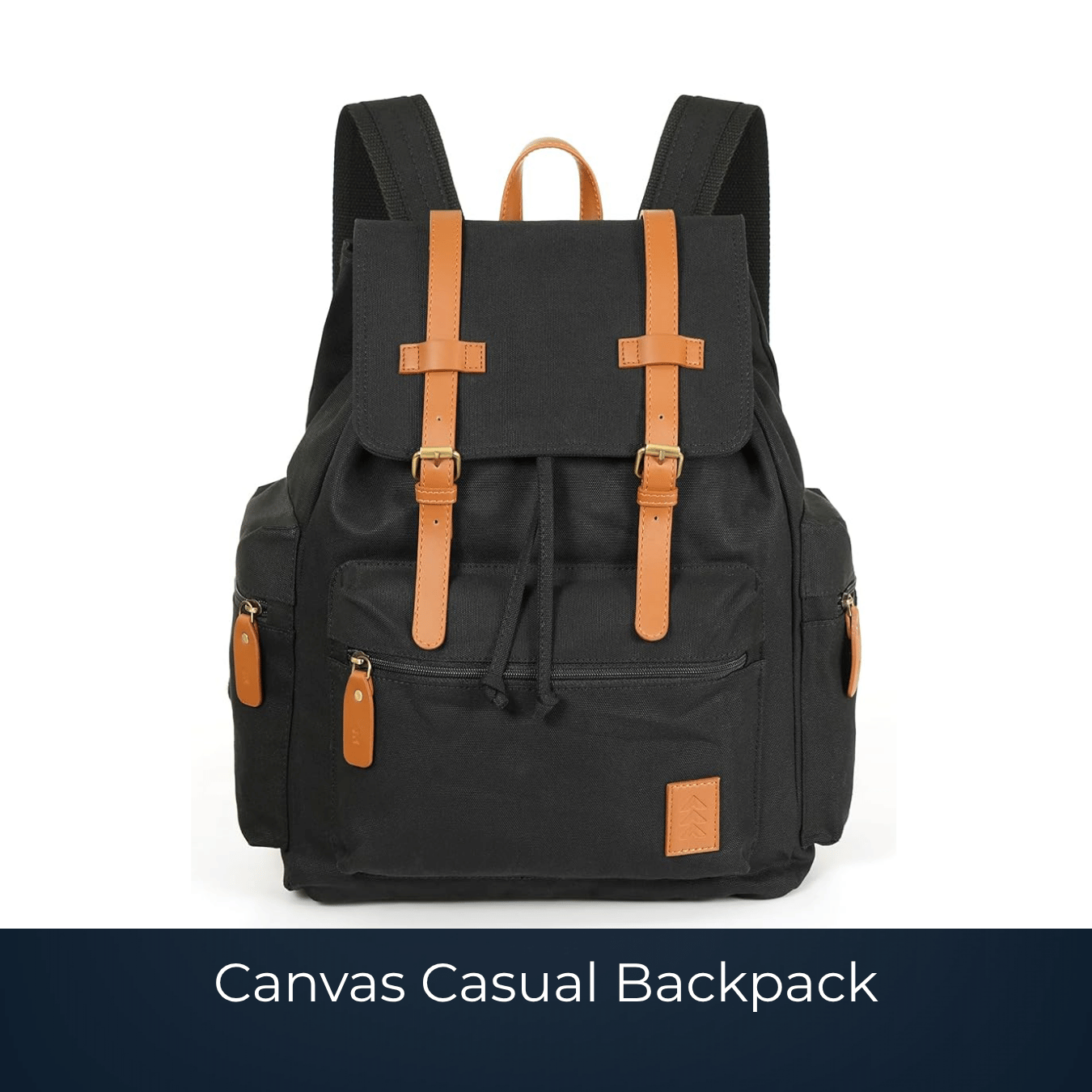 Custom canvas casual backpack manufactured by Bags2Crown Mumbai