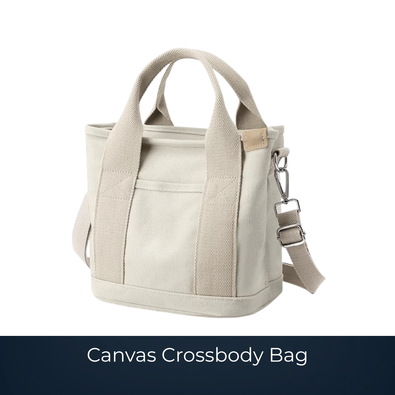 Custom canvas crossbody bag manufactured by Bags2Crown Mumbai
