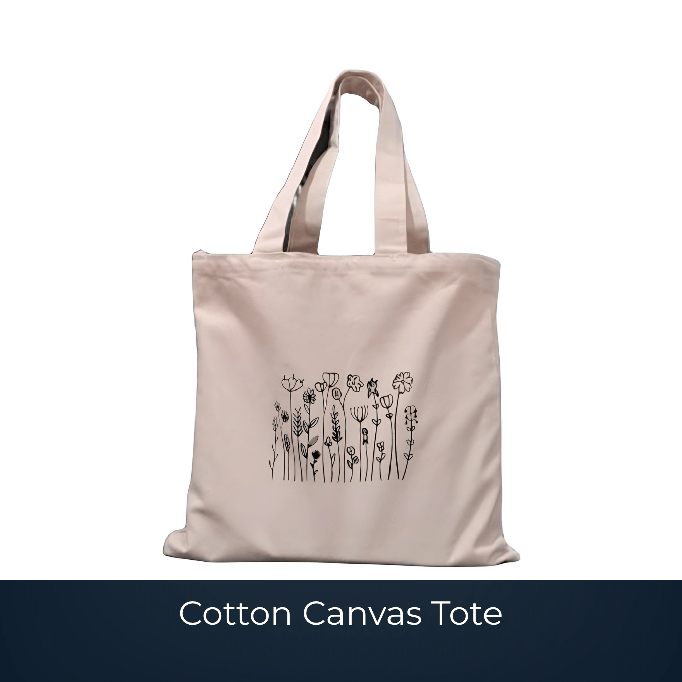 Bulk cotton canvas tote bag manufactured by Bags2Crown Mumbai