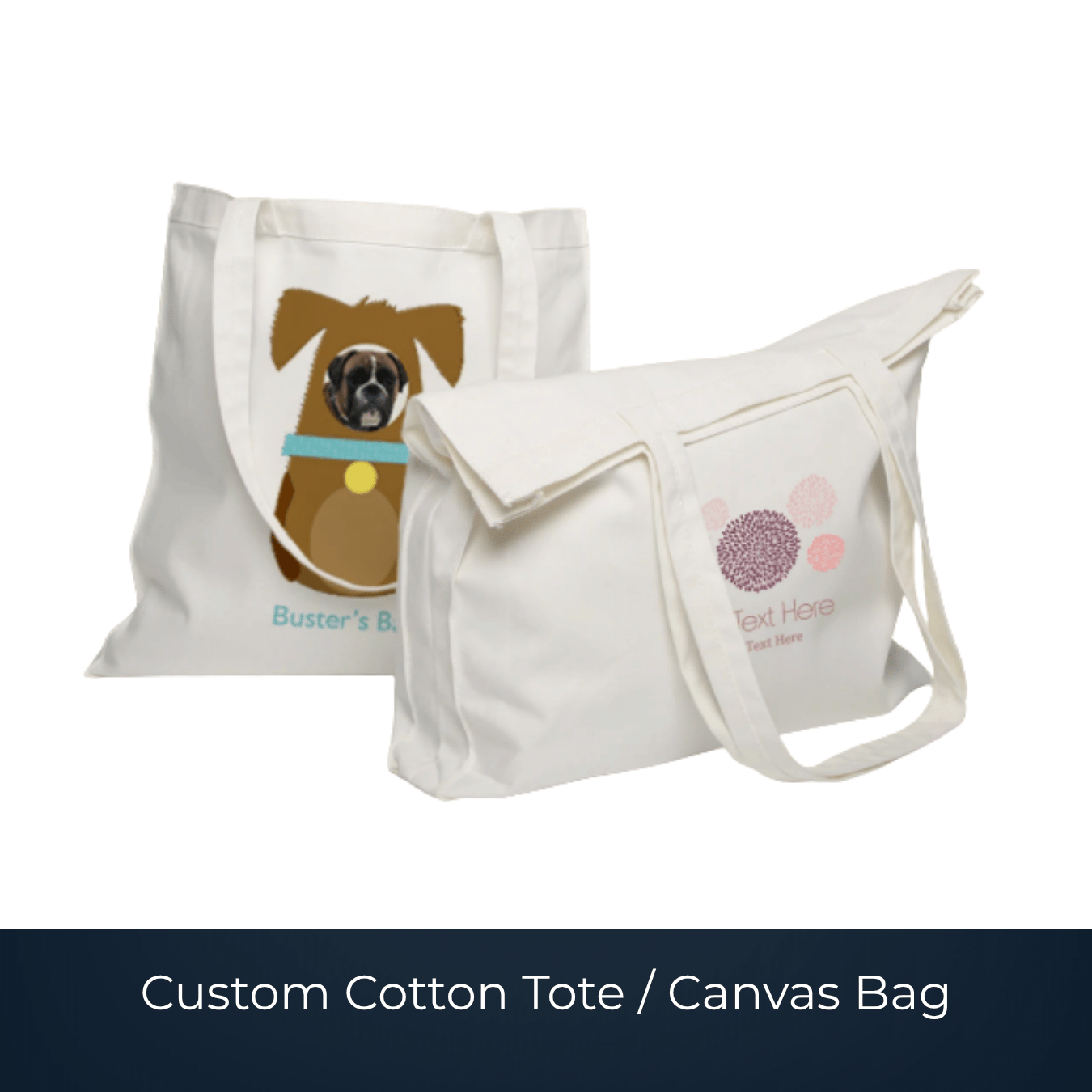 Bulk custom cotton tote and canvas bag by Bags2Crown Mumbai