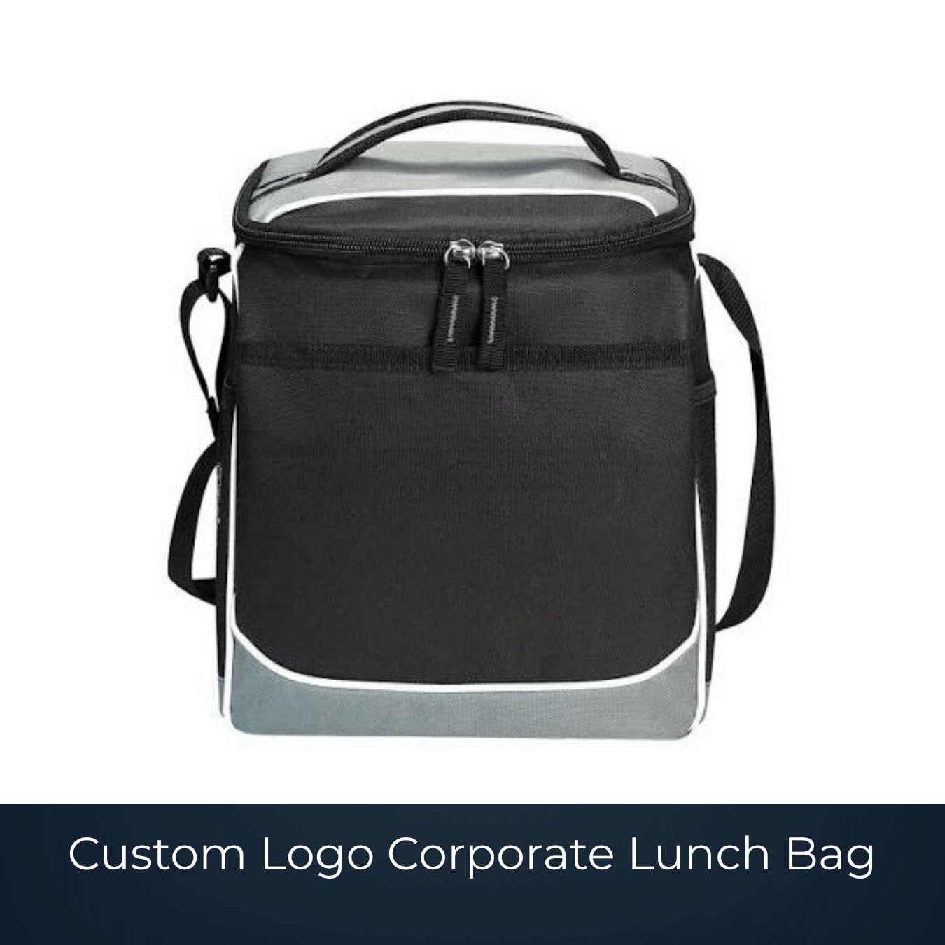 Custom logo corporate insulated lunch bag by Bags2Crown Mumbai