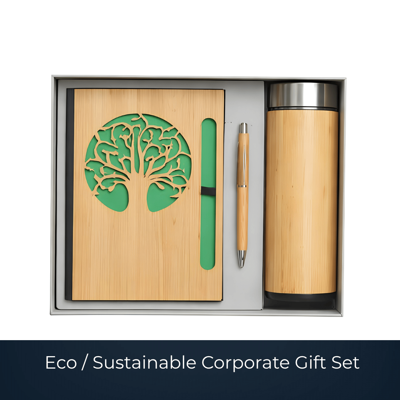 Sustainable eco corporate gift set assembled by Bags2Crown Mumbai