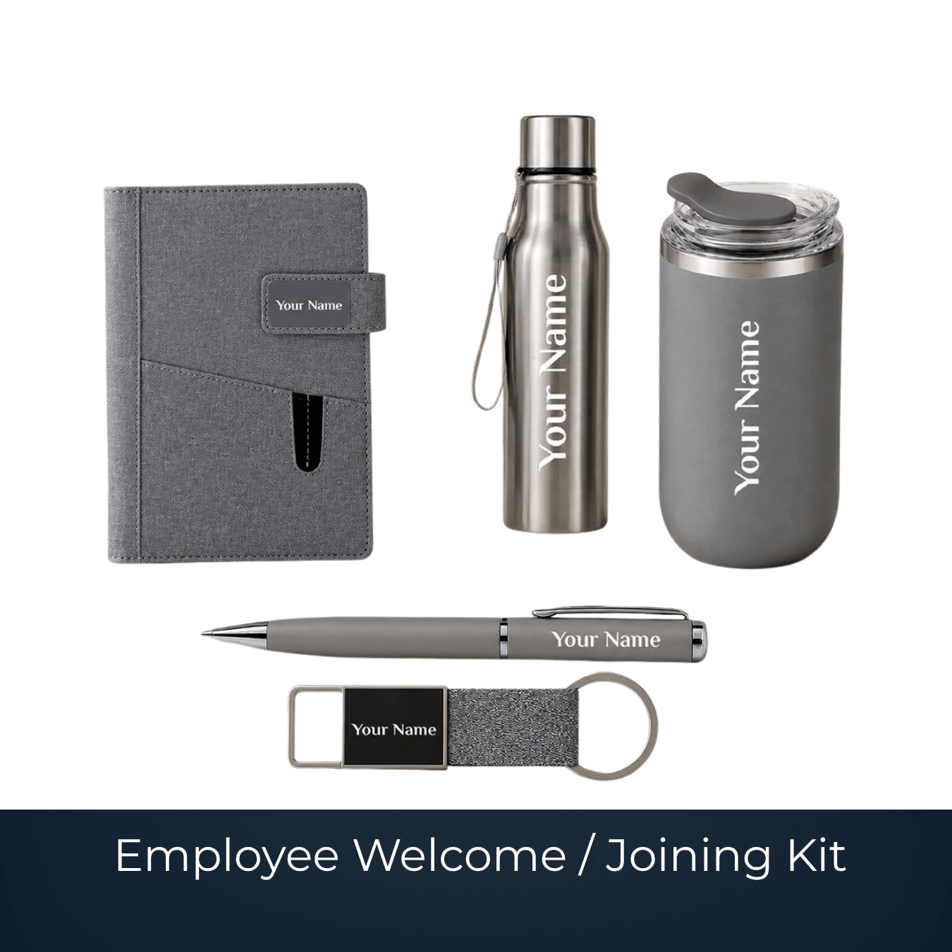 Branded employee welcome joining kit assembled by Bags2Crown Mumbai