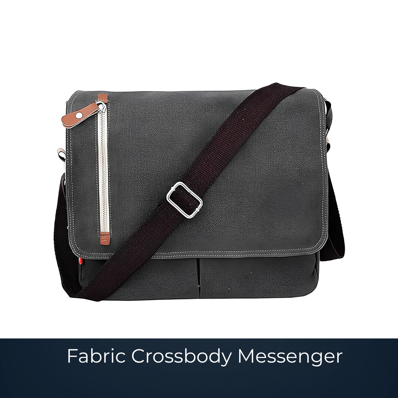 Custom fabric crossbody messenger bag by Bags2Crown Mumbai