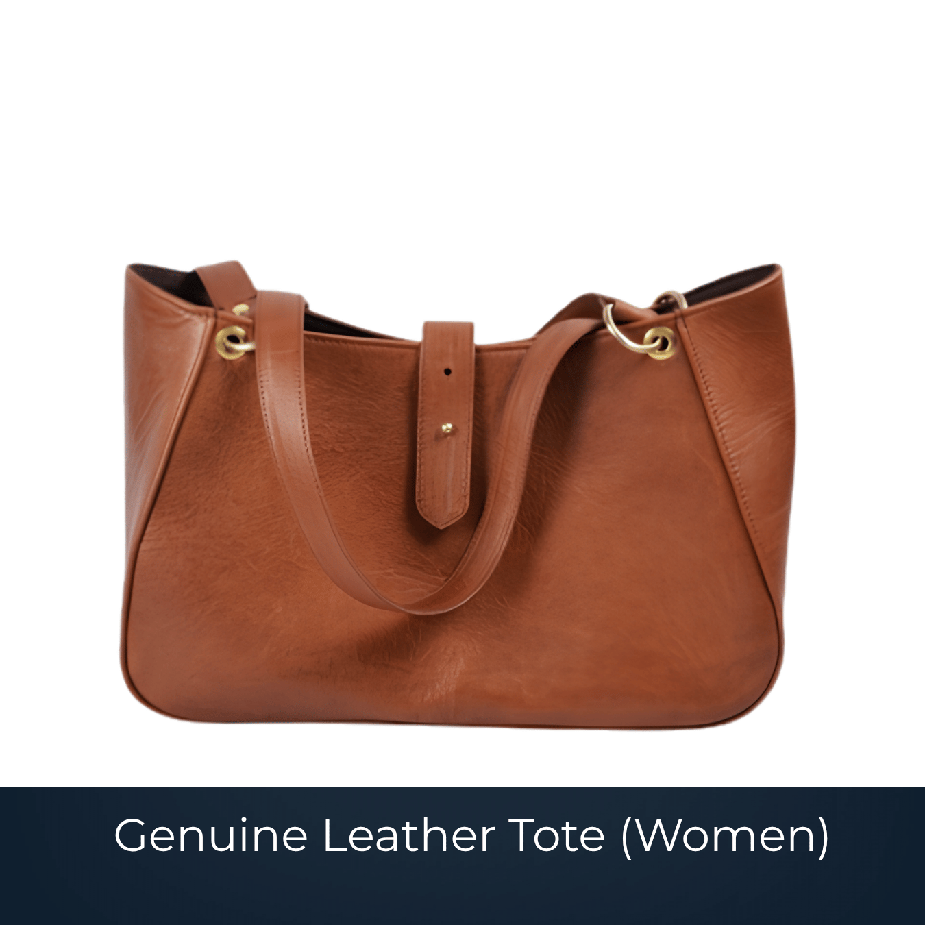Handcrafted genuine leather tote bag for women by Bags2Crown Mumbai
