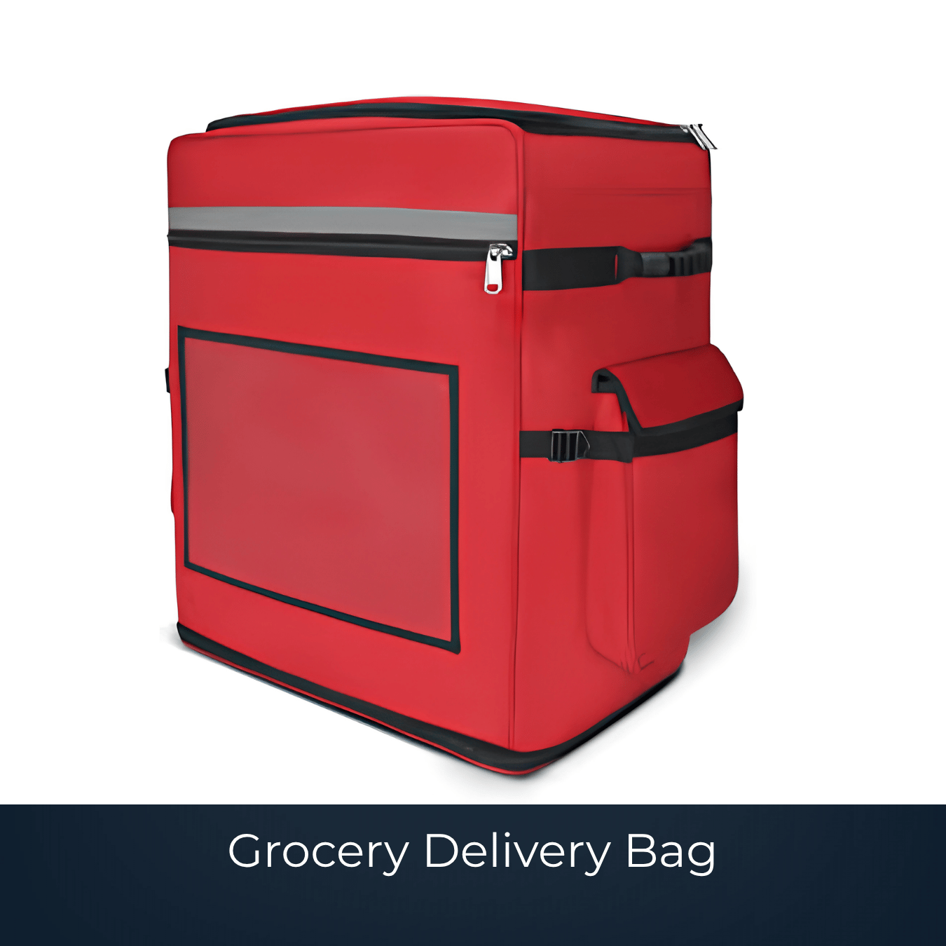 Grocery delivery bag with divided compartments supplied by Bags2Crown Mumbai