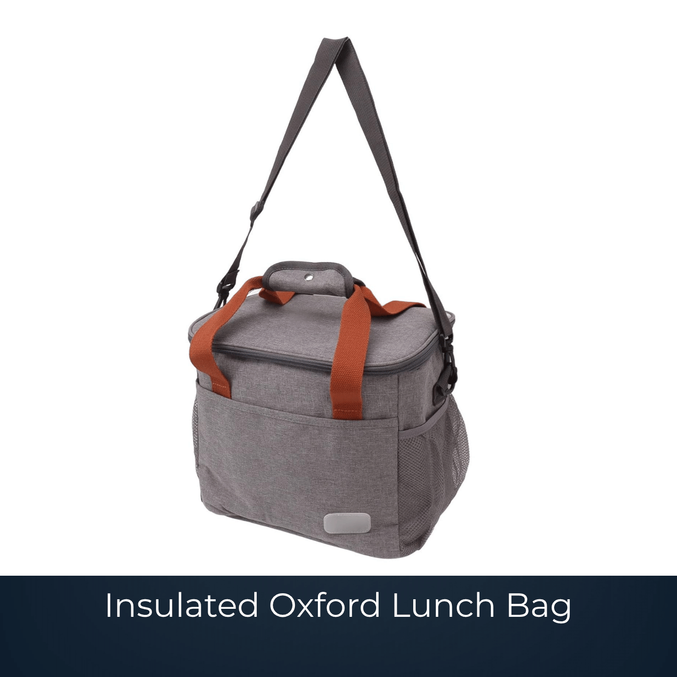 Insulated Oxford fabric lunch bag supplied by Bags2Crown Mumbai