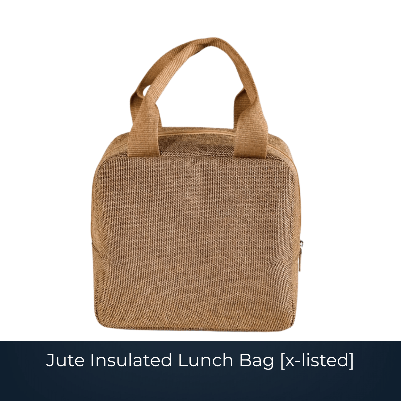 Jute insulated lunch bags manufacturer product