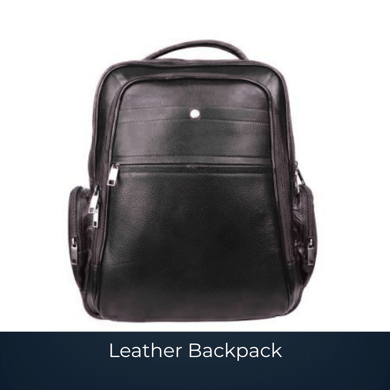Handcrafted genuine leather backpack by Bags2Crown Mumbai