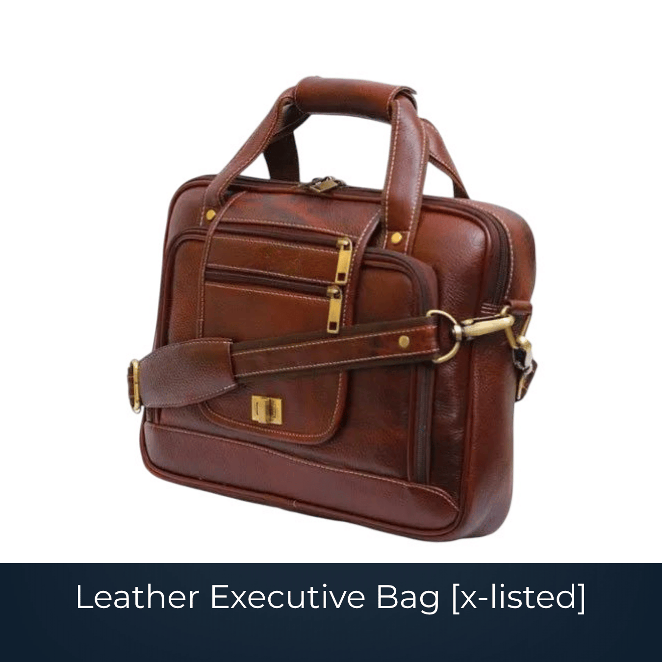 Leather Executive Bags manufactured by a leather bags manufacturer