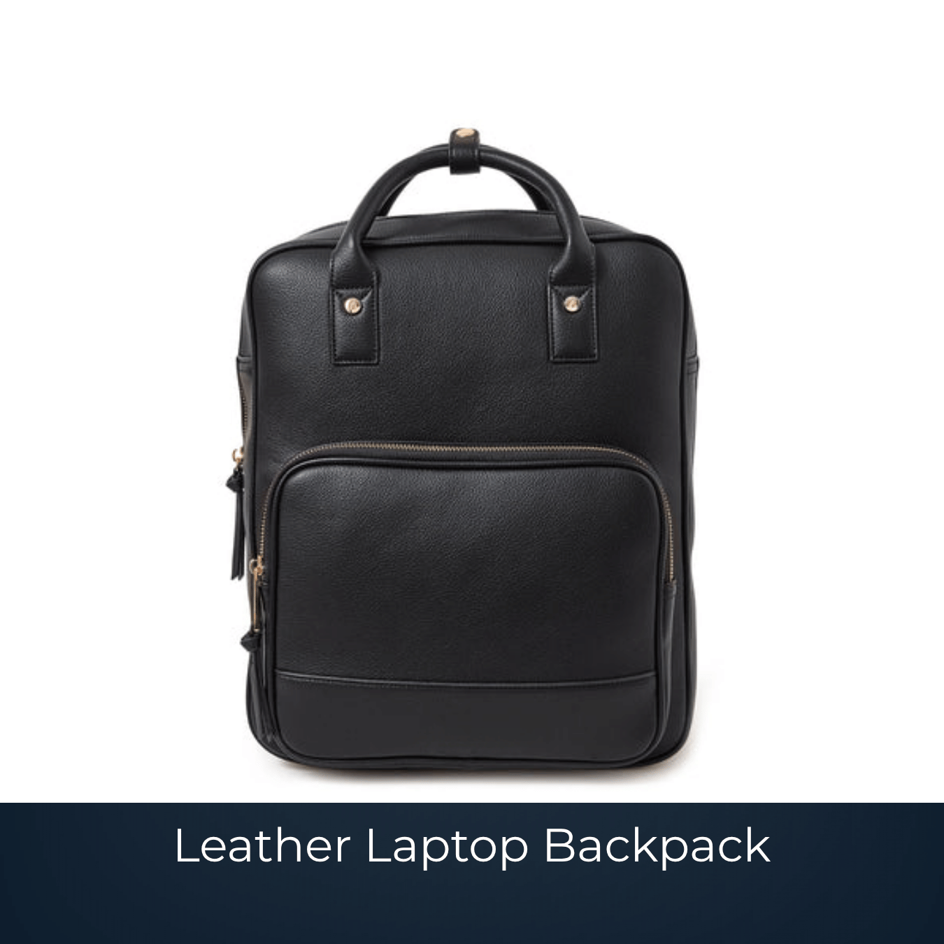 Handcrafted genuine leather laptop backpack by Bags2Crown Mumbai