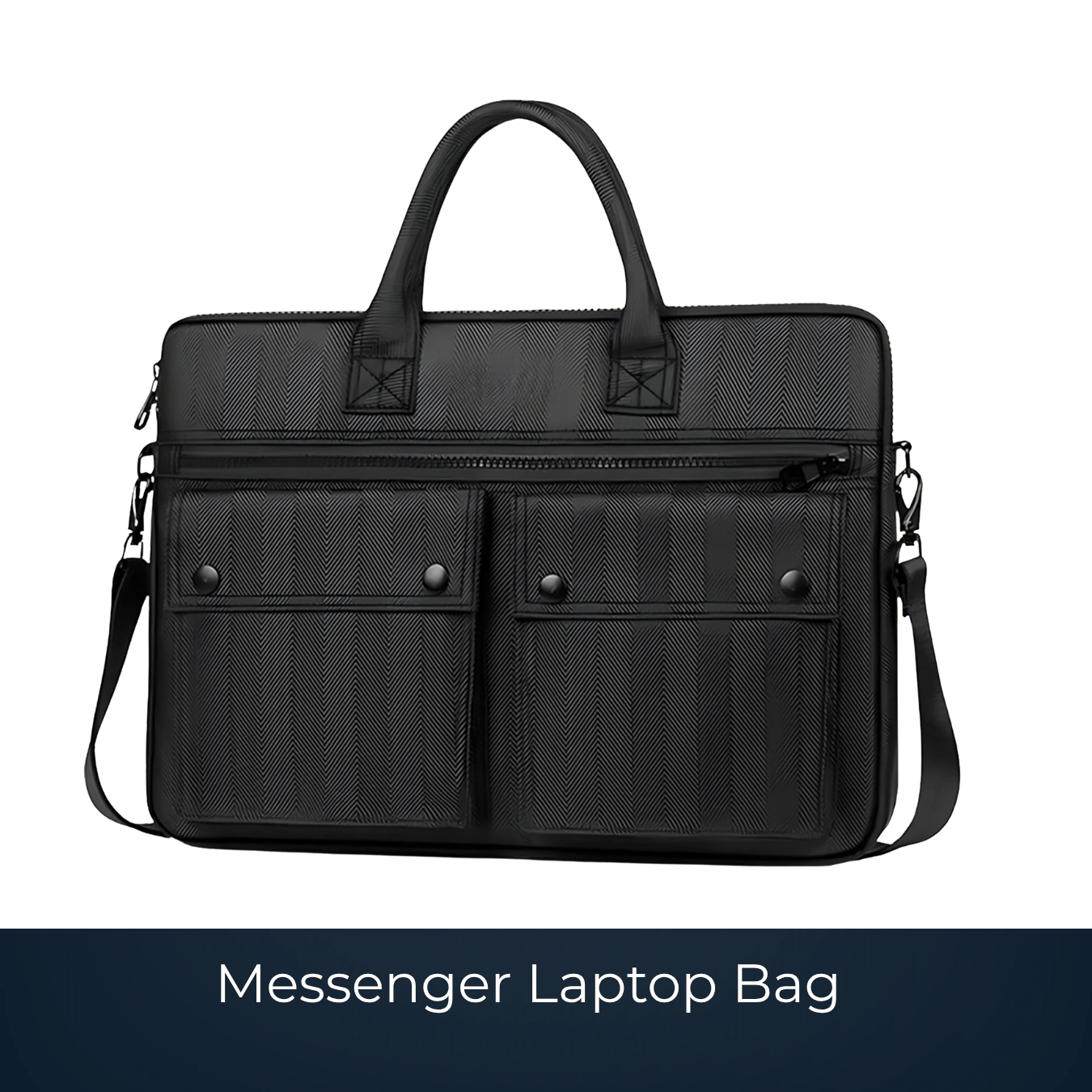 Custom laptop messenger bag manufactured by Bags2Crown Mumbai