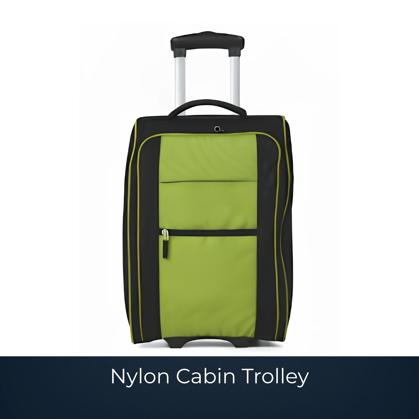 Lightweight nylon cabin trolley bag supplied by Bags2Crown Mumbai