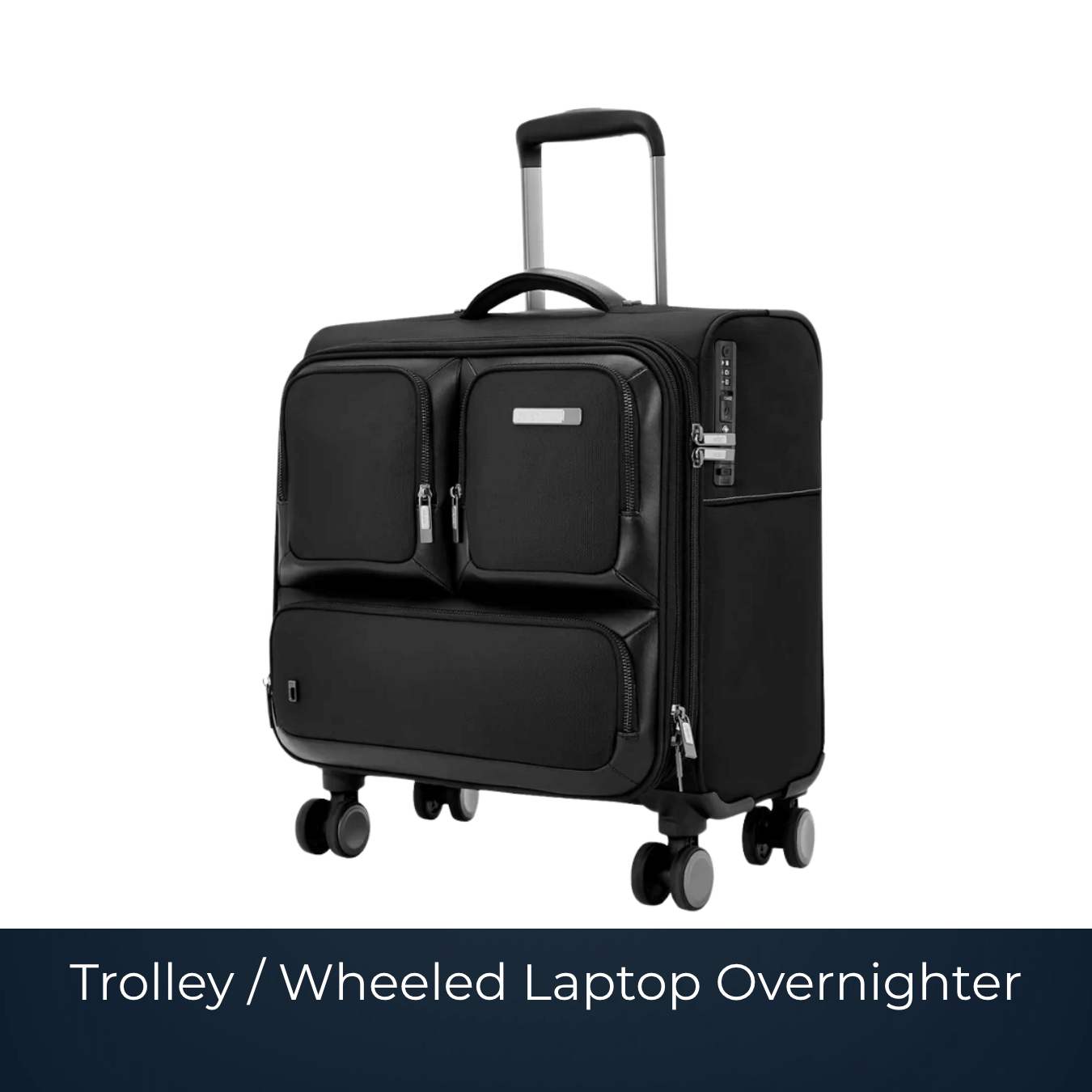 Wheeled laptop overnighter bag supplied by Bags2Crown Mumbai