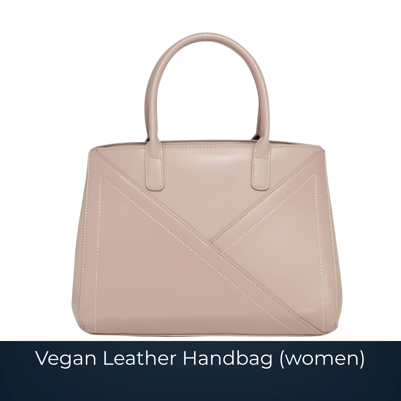 Custom vegan leather handbag manufactured by Bags2Crown Mumbai